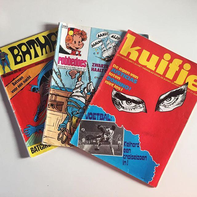 I'm a comic collector, these magazines are very old.